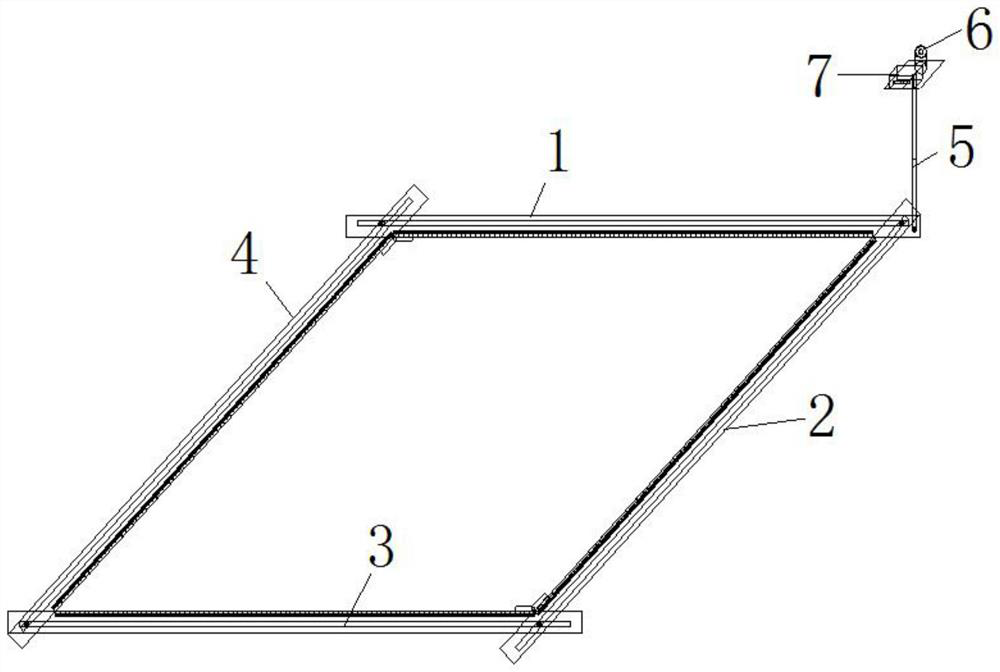 A new device for positioning foundation bolts and its application method