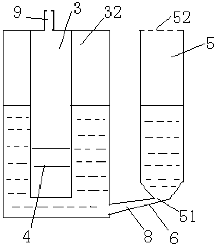 Electronic cigarette of disposable and separable automatic-flowing atomization liquid bottle and use method