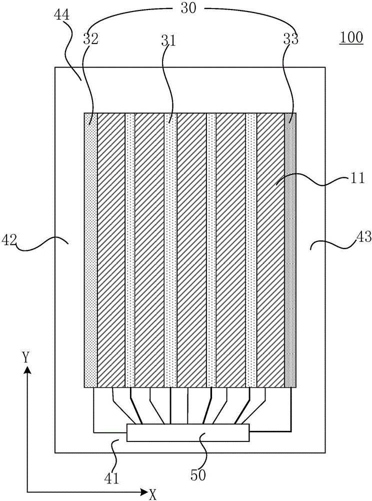 Integrated touch display panel and touch display device thereof