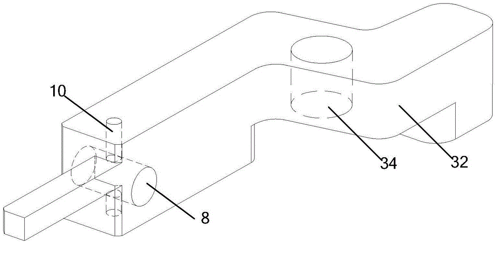 Flexible clamping claw