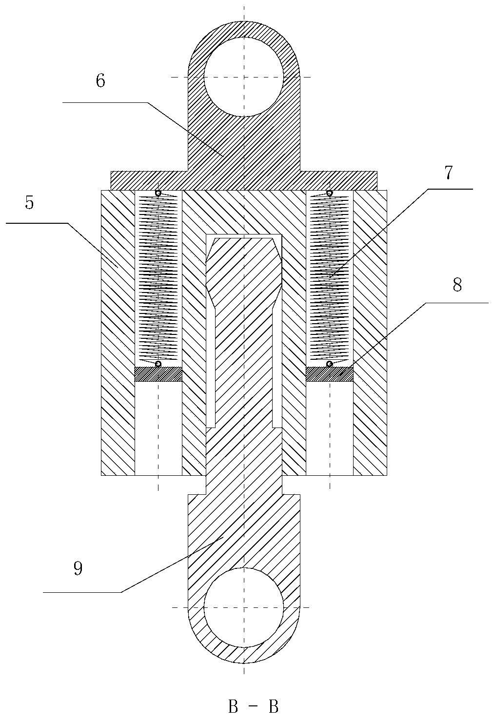 A safety release mechanism with locking and emergency fixed force