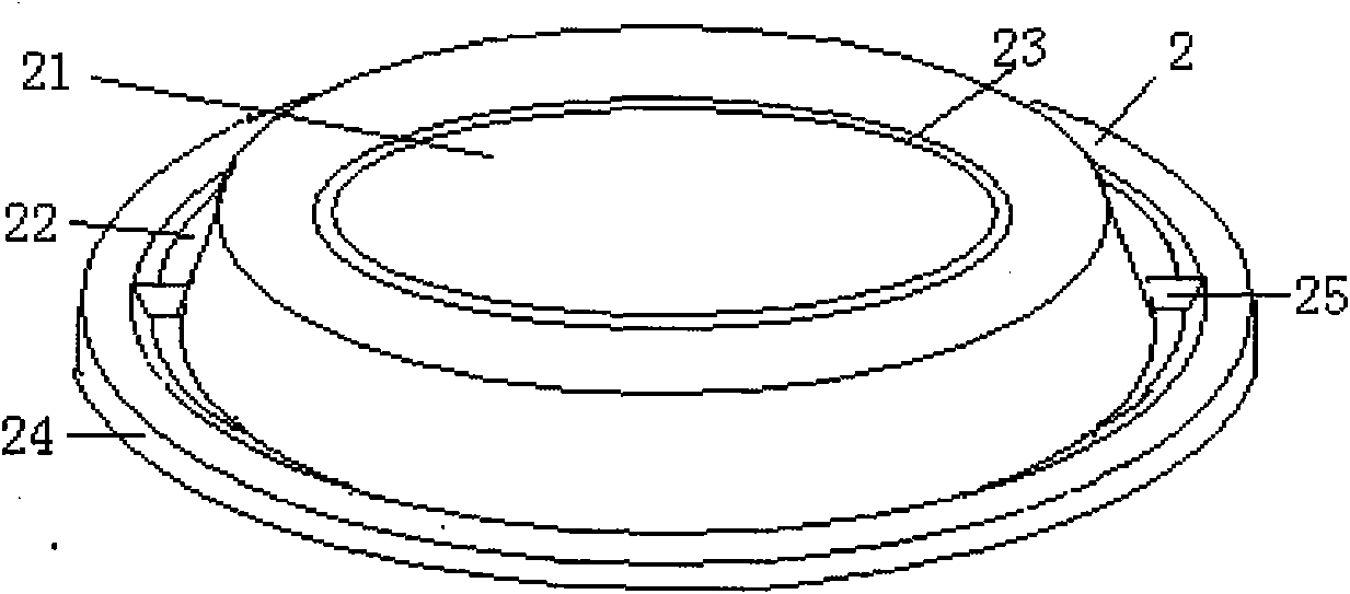 Embedded-type sealing superposable box body