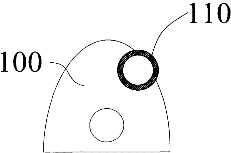 Composite conductive rubber strip