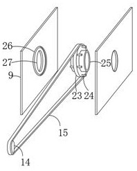 Welding fixing device for automatic brazing equipment