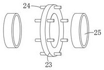 Welding fixing device for automatic brazing equipment