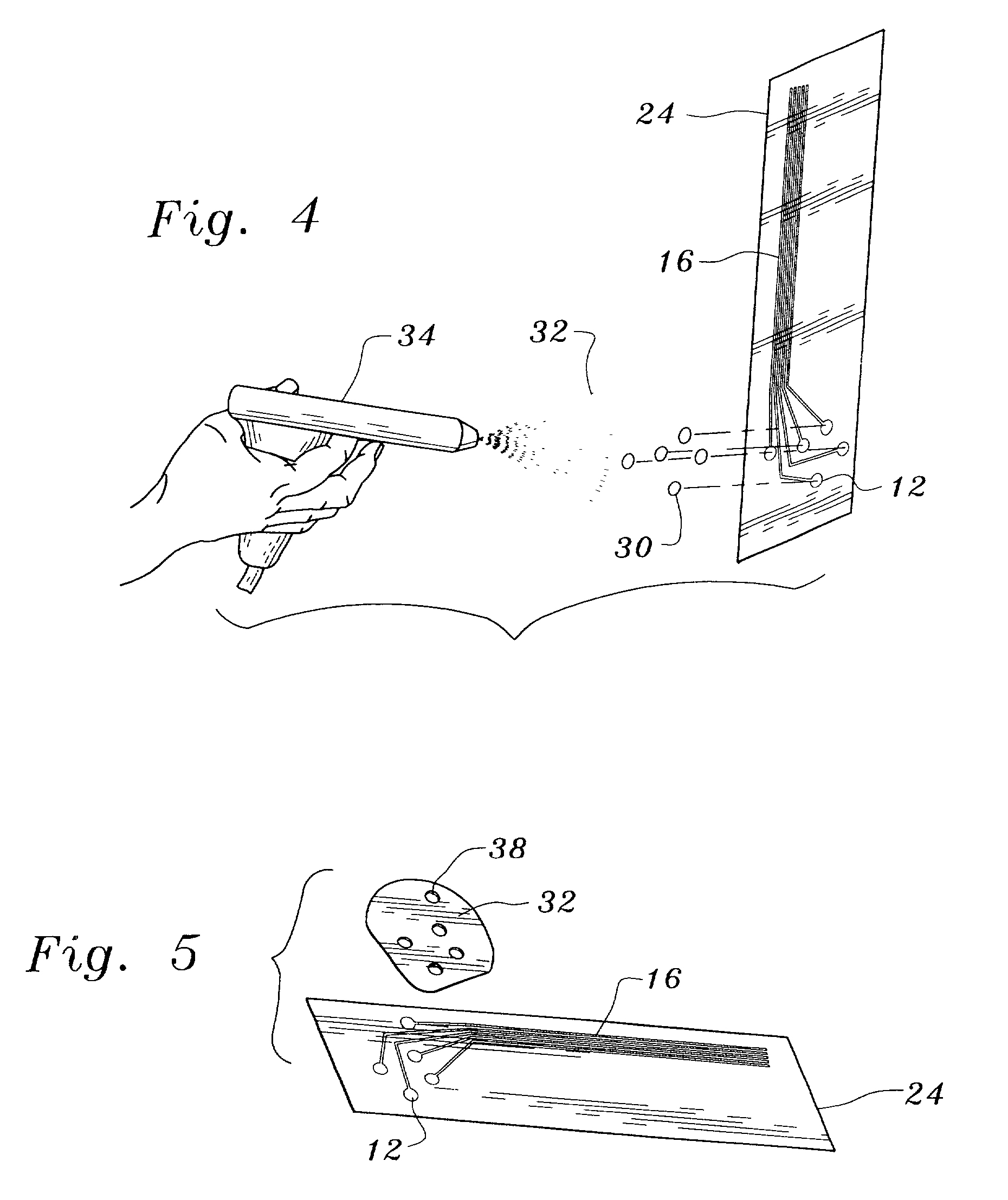 Electrode assembly and method for signaling a monitor