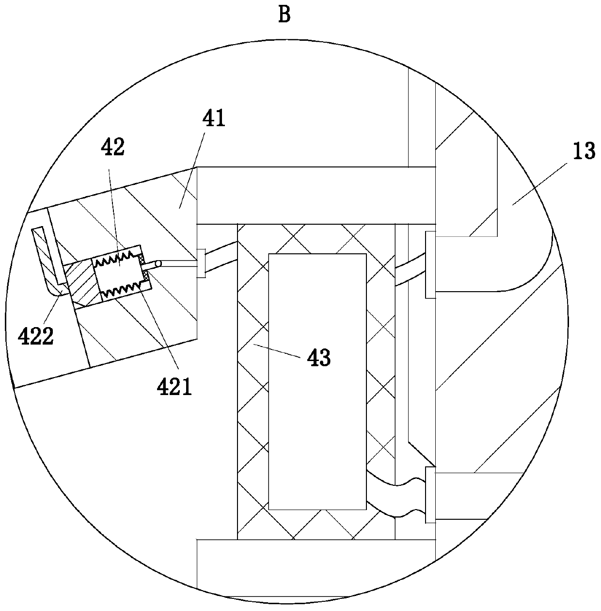 Heavy metal contaminated soil remediation device