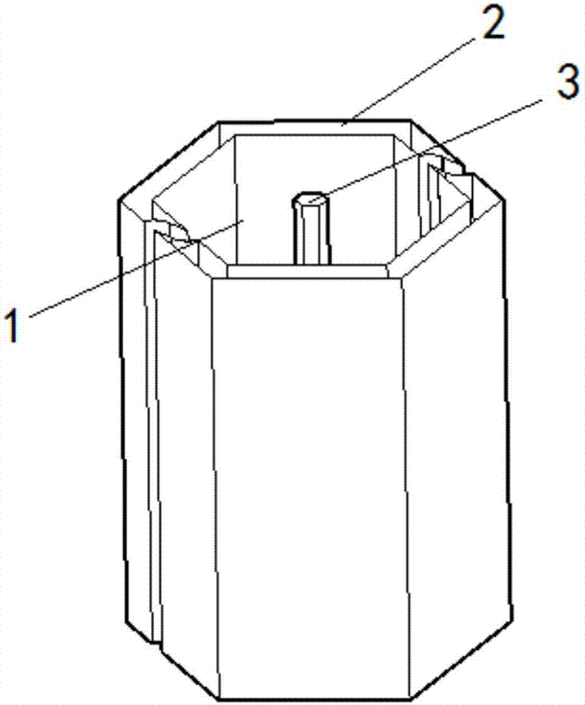 Novel hexagonal opening-closing shell-type electrode semiconductor detector