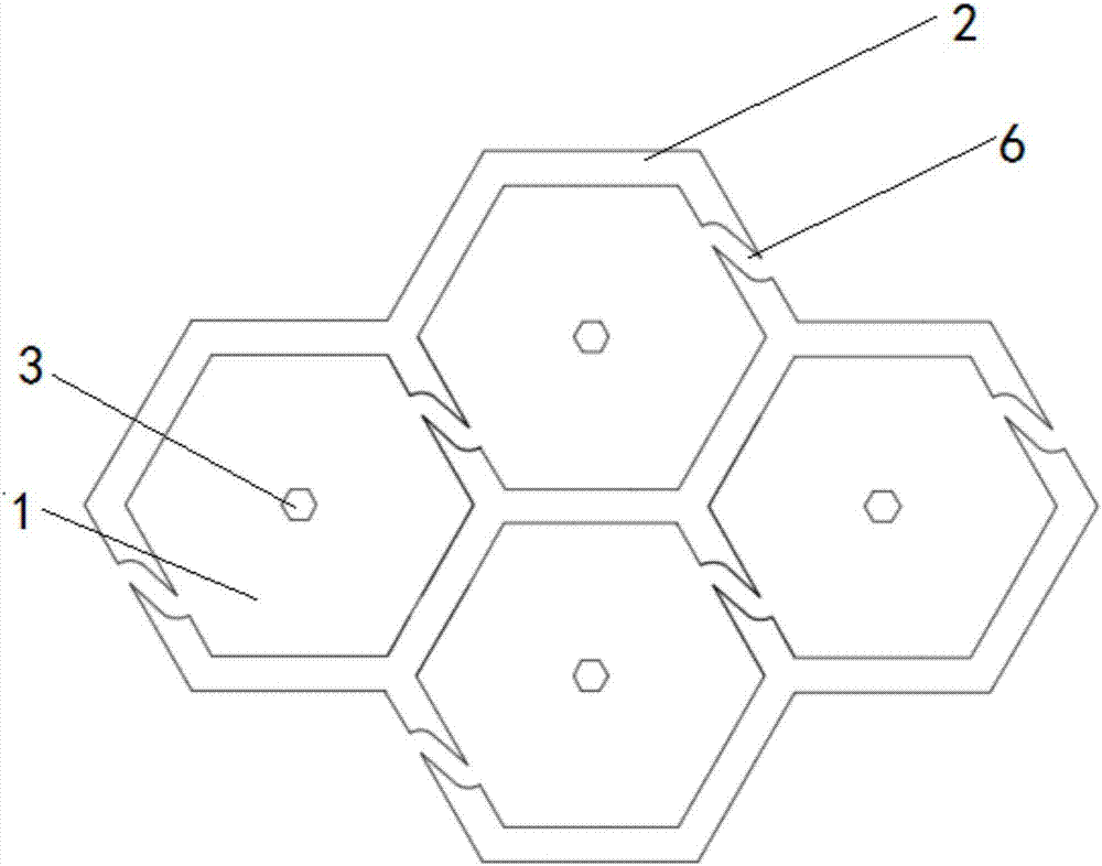 Novel hexagonal opening-closing shell-type electrode semiconductor detector