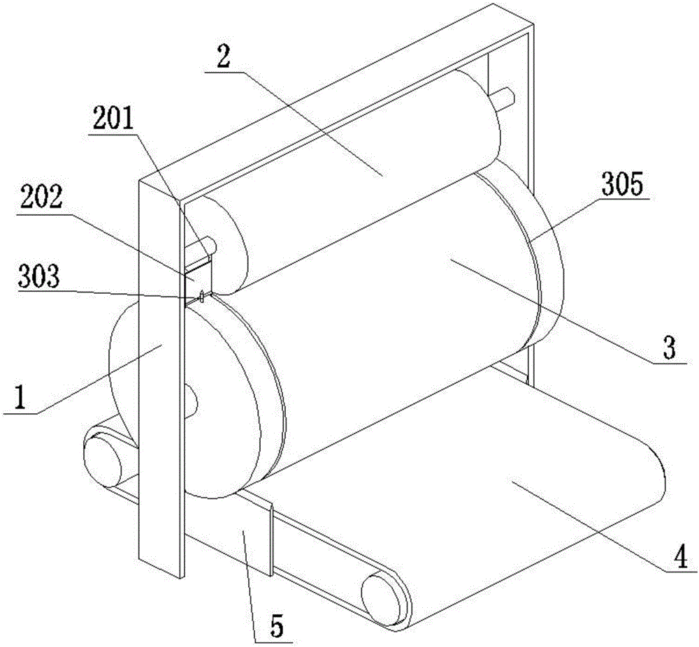 Printing device with automatic cutting and edge trimming functions