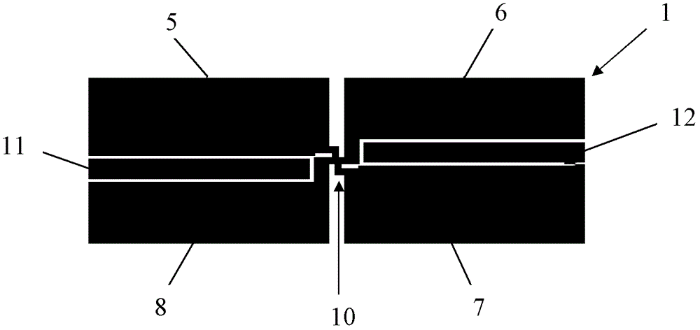 Ultra-thin dual-band microstrip patch antenna array rfid tag antenna