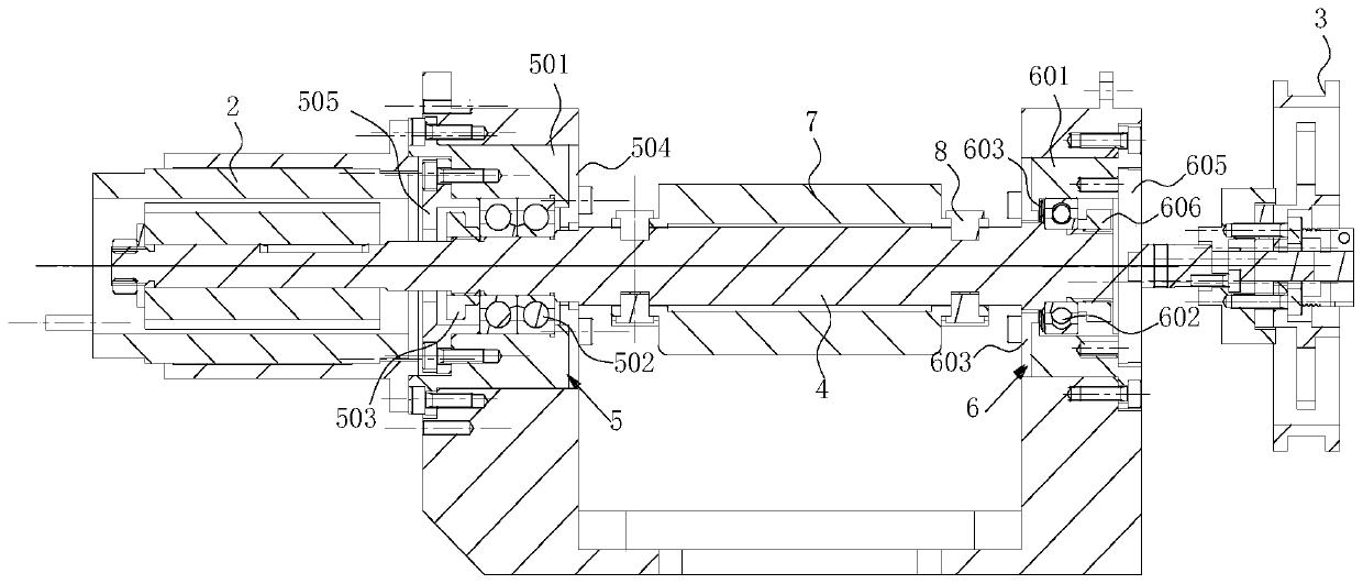 Satellite-borne scanning mechanism