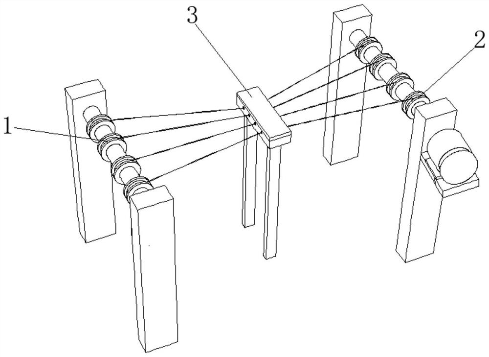 Cotton thread impurity removal device for spinning