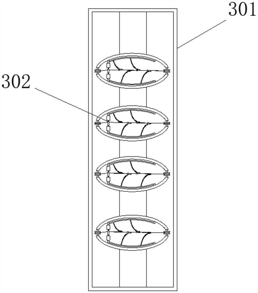 Cotton thread impurity removal device for spinning