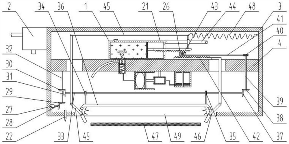 Indoor intelligent fire protection guarantee device based on Internet of Things