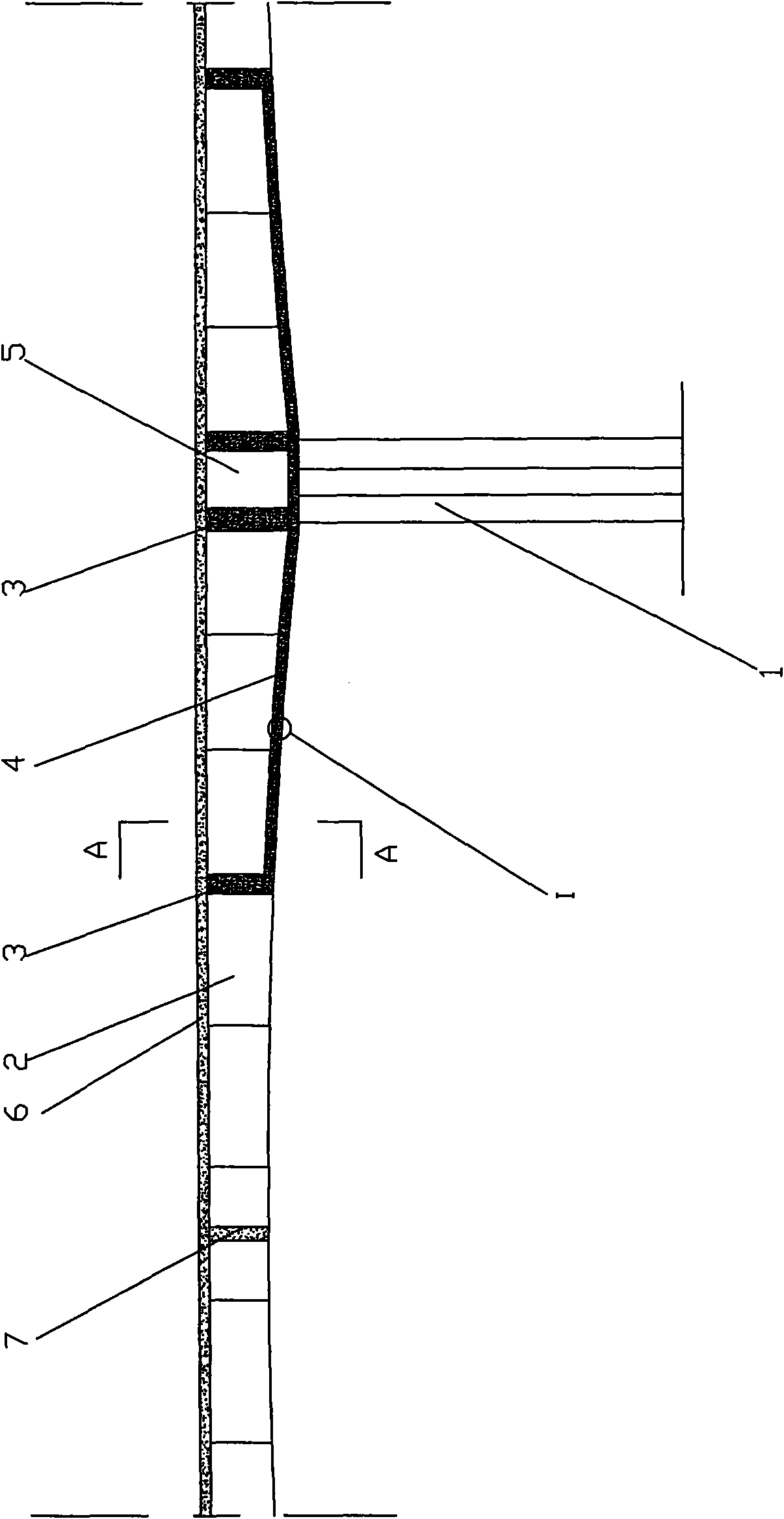 Steel-concrete combined continuous rigid frame bridge construction method for cantilever jointing steel box section