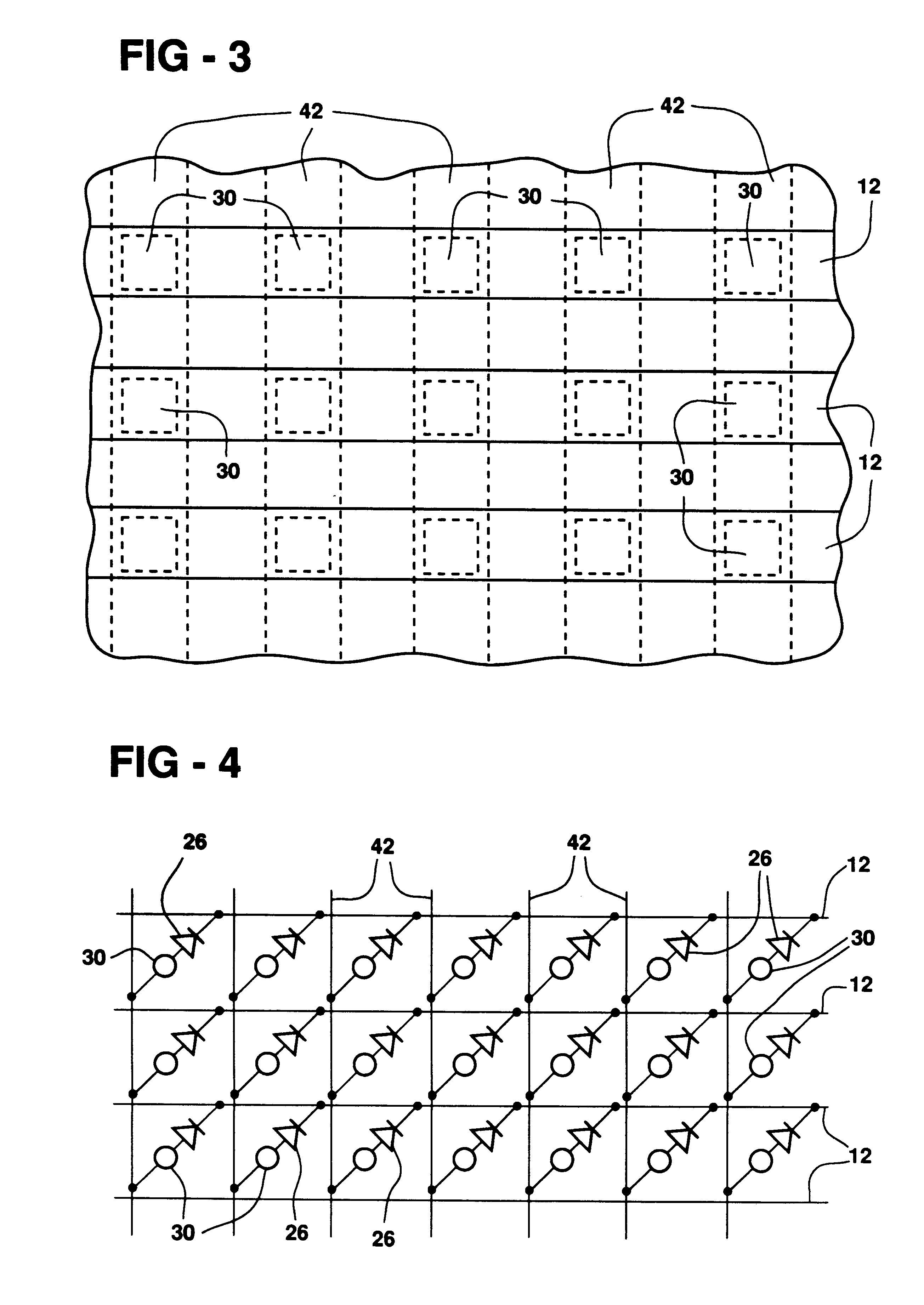 Multibit single cell memory element having tapered contact