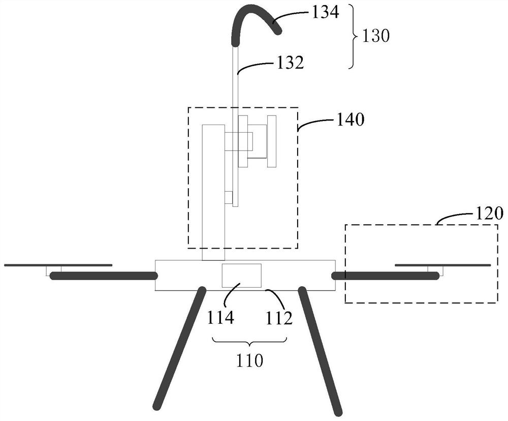 Inspection robot, online control method and device for inspection robot