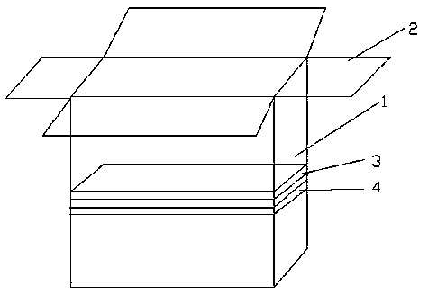 Multifunctional anti-collision paper box