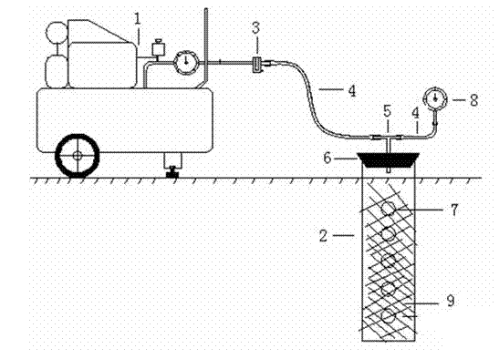 Dynamic in-situ monitoring system and measuring method for soil profile moisture