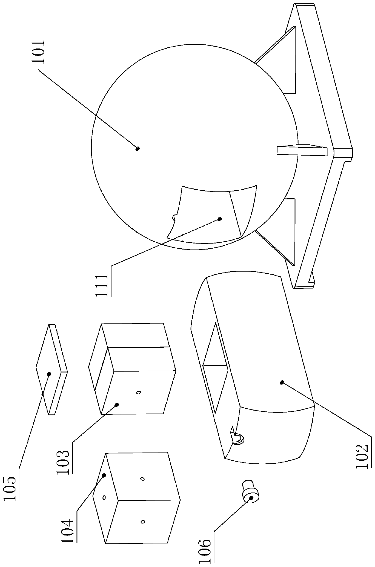 Detection method and detection die body for treatment precision of MRI positioning gamma knife