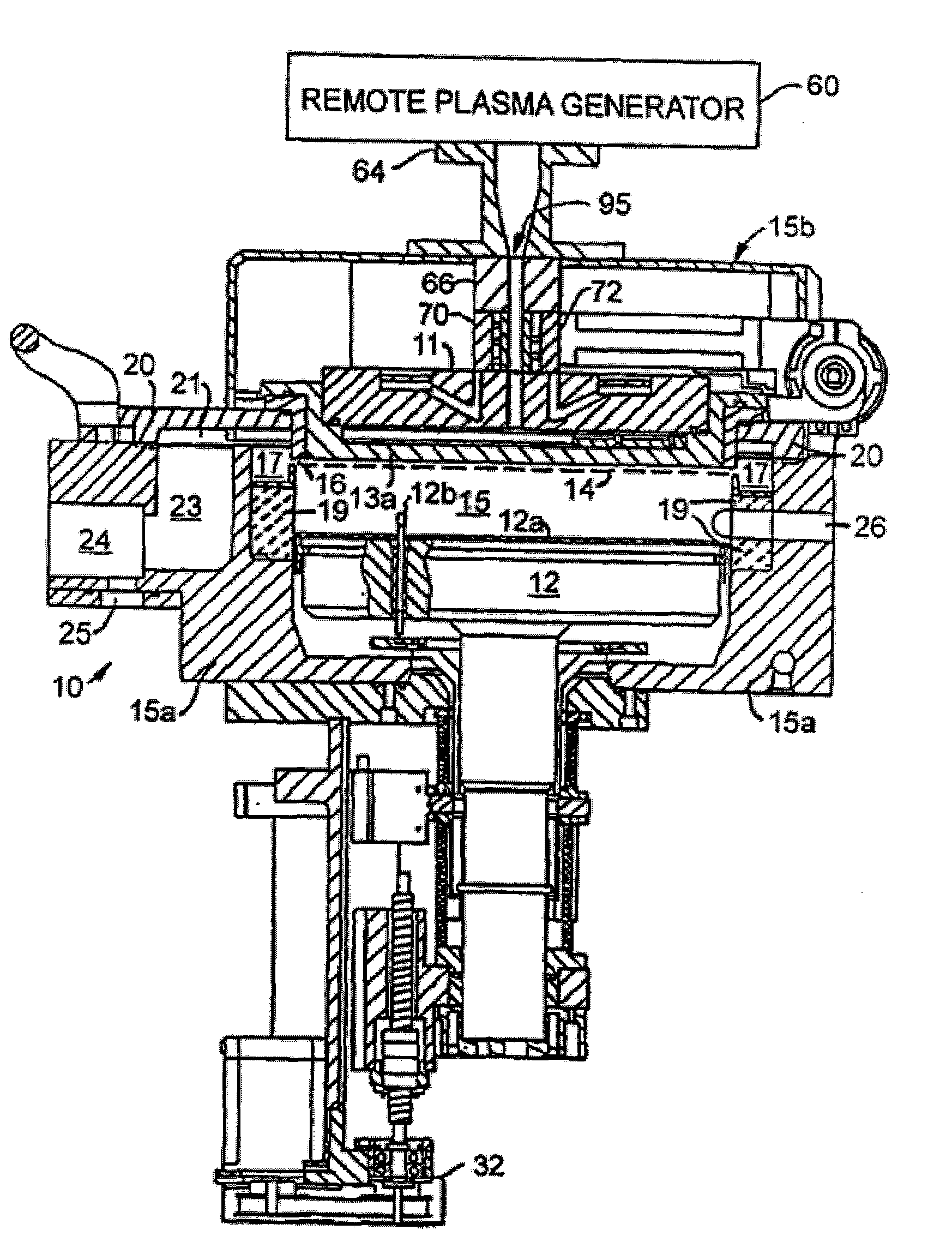 Chemical vapor deposition of high quality flow-like silicon dioxide using a silicon containing precursor and atomic oxygen