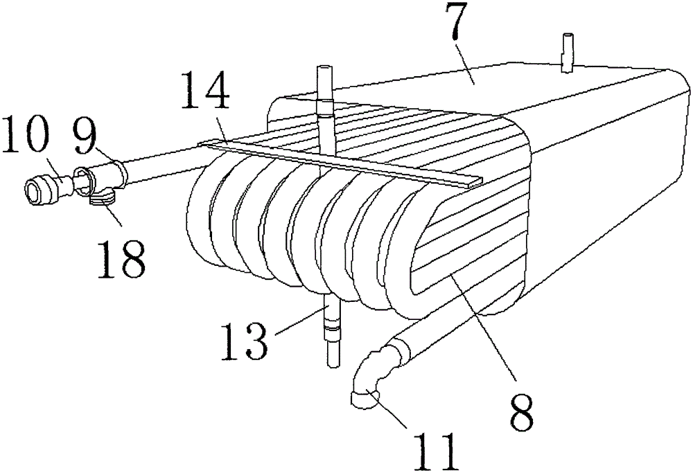 Solar constant-temperature automatic hot water supplying system