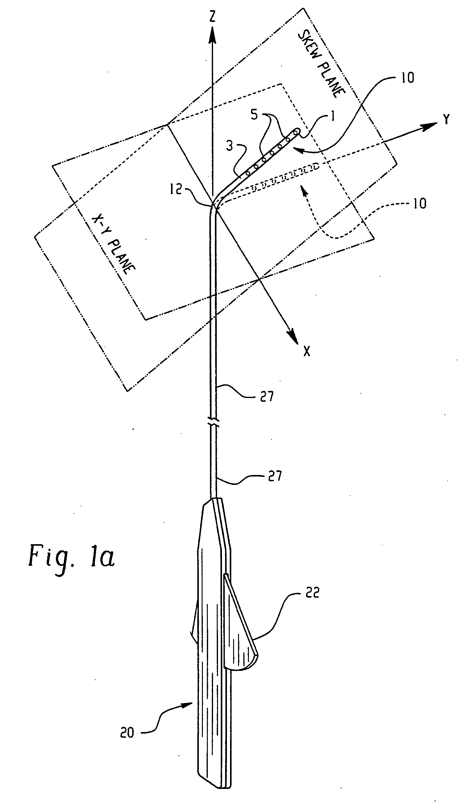 Electrophysiology/ablation catheter having lariat configuration of variable radius