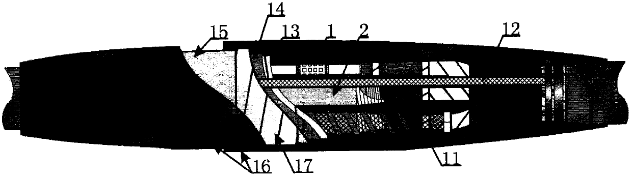 Cable intermediate connector and manufacturing and mounting method therefor