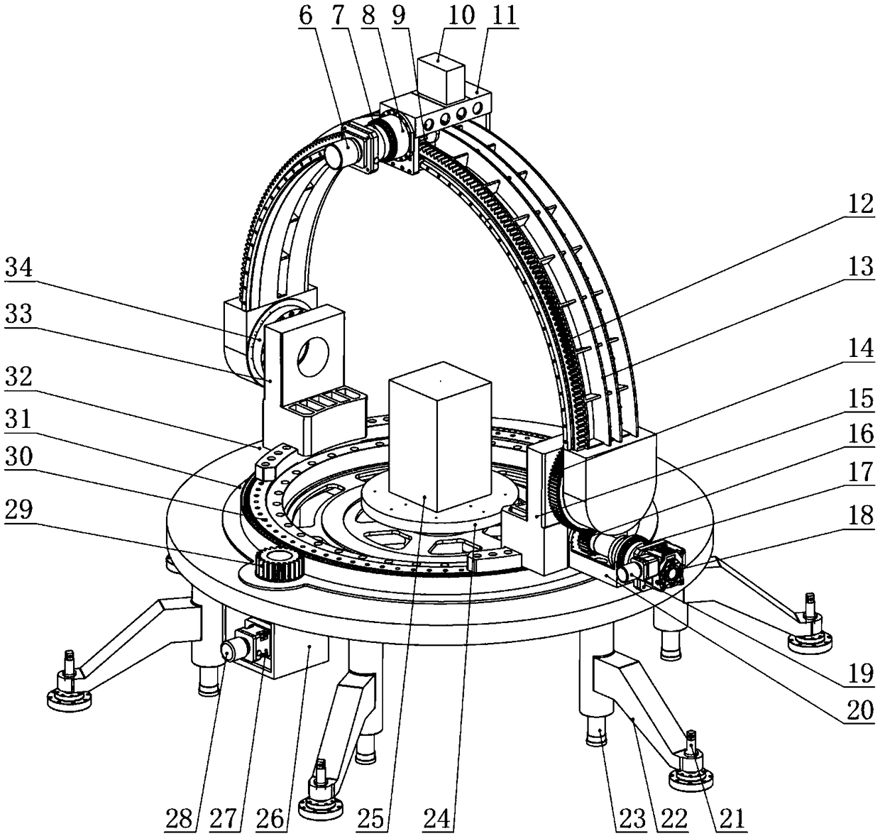 Multi-angle laser light scattering measurement platform