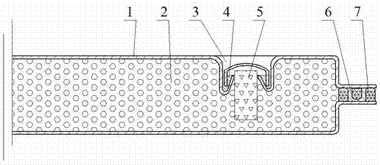 Metal vacuum insulation panel with sealing strips and getter and manufacturing method thereof