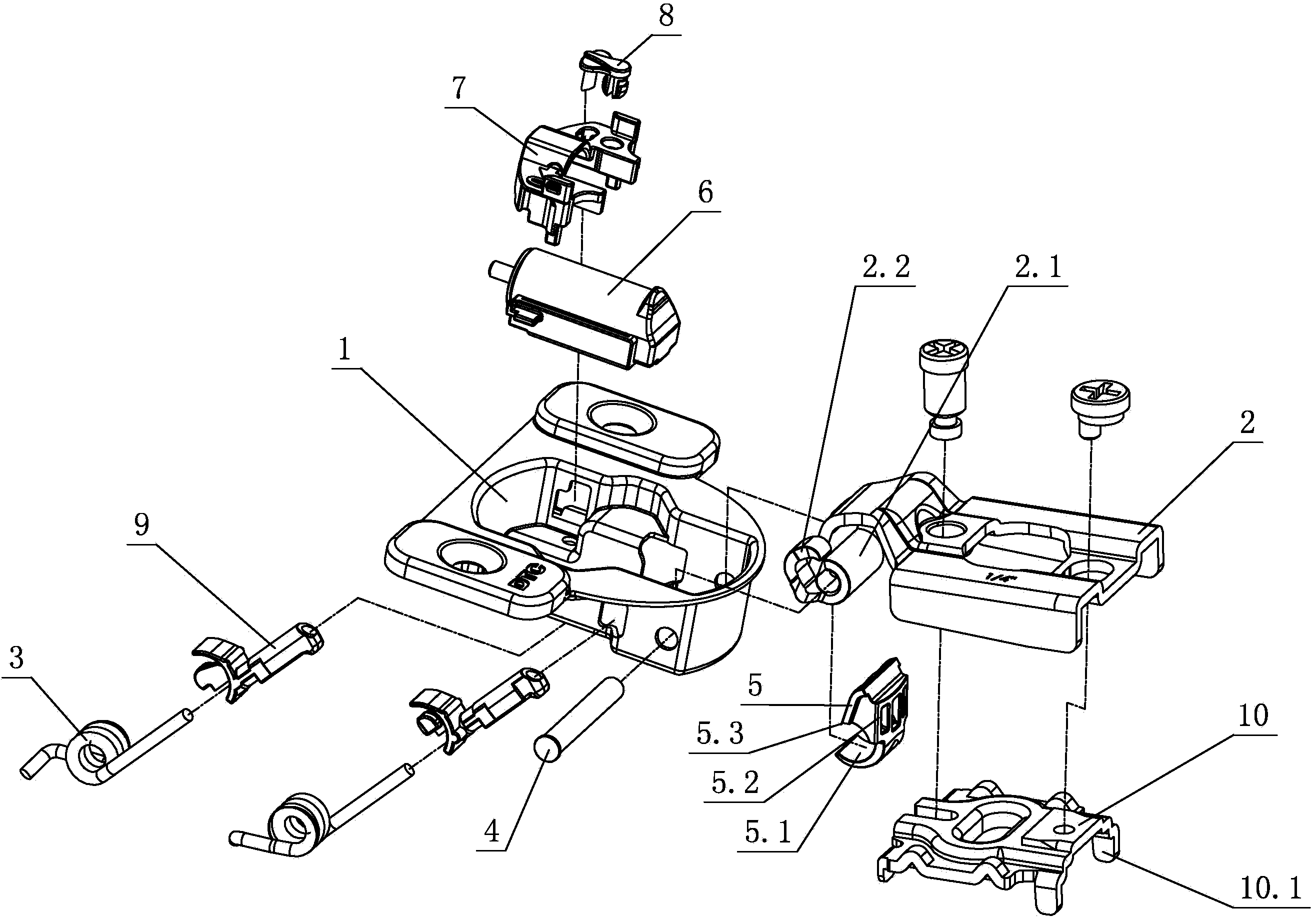 Hinge capable of limiting opening angle of furniture door