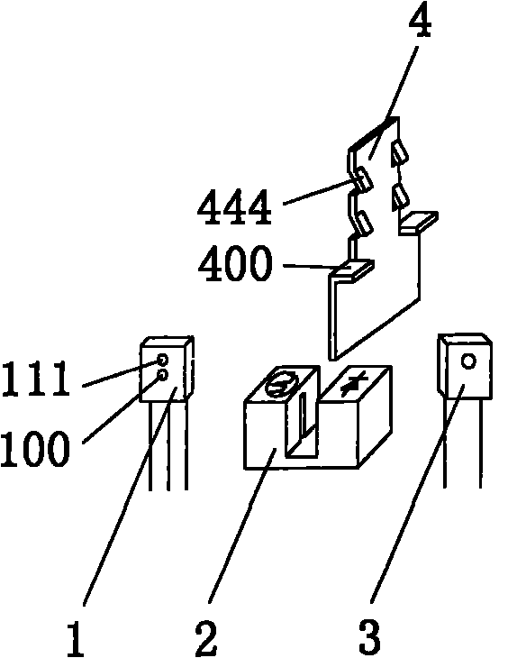 Photoelectronic device for touch response of musical instrument