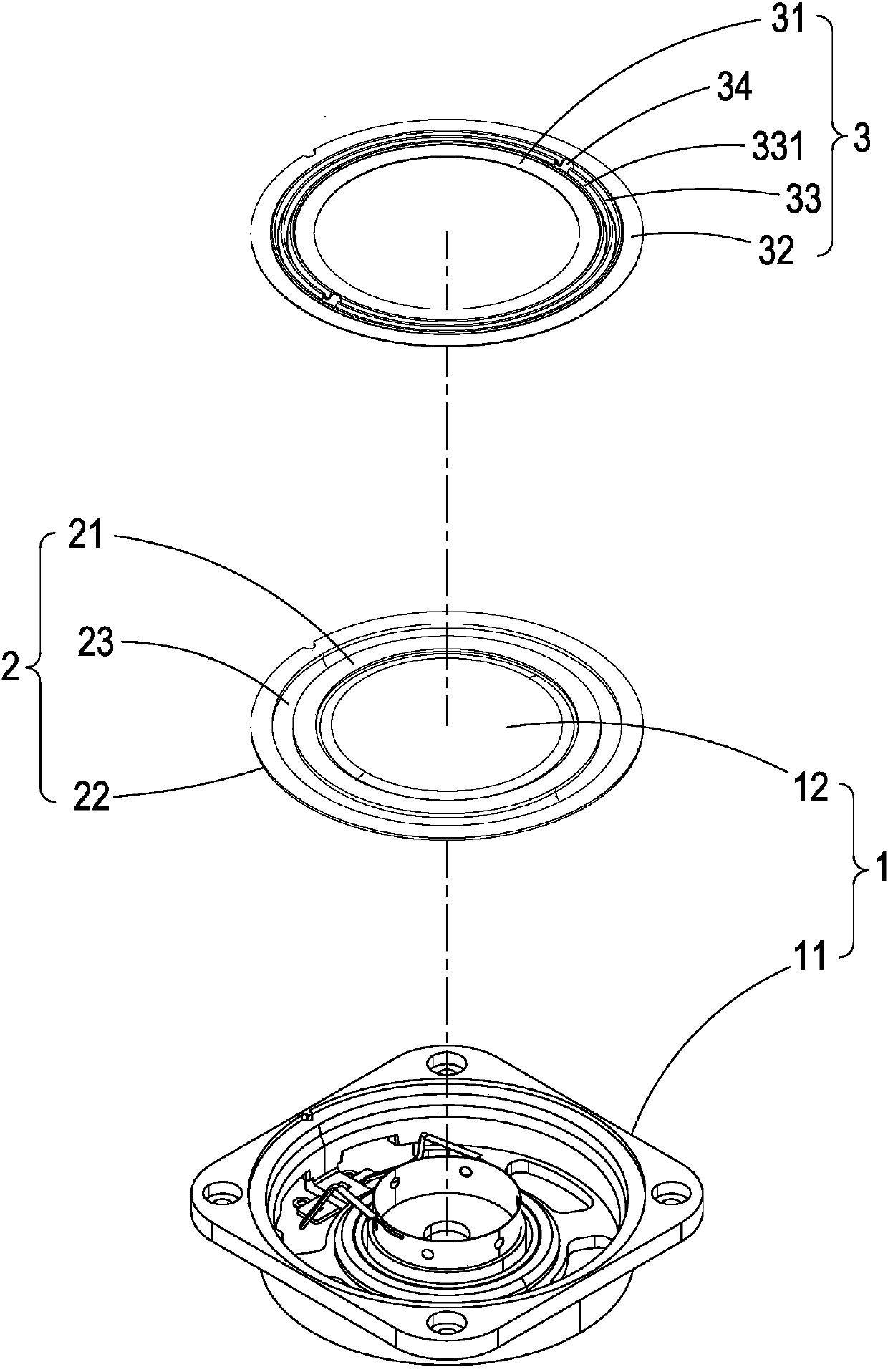 Loudspeaker structure