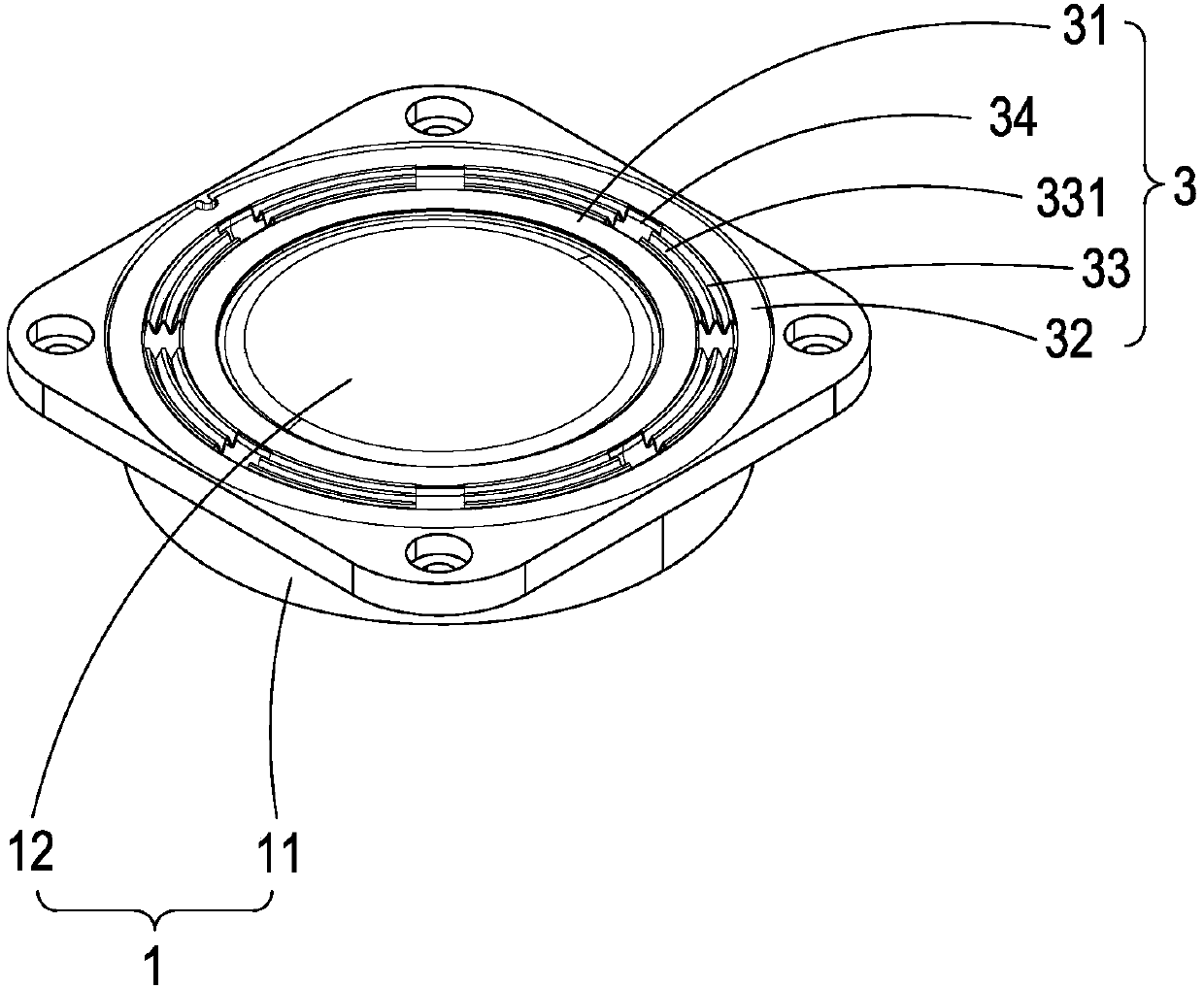 Loudspeaker structure