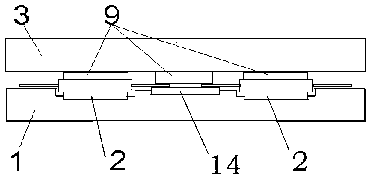 IC (Integrated Circuit) plastic-package body voltage withstand test clamp and test methods