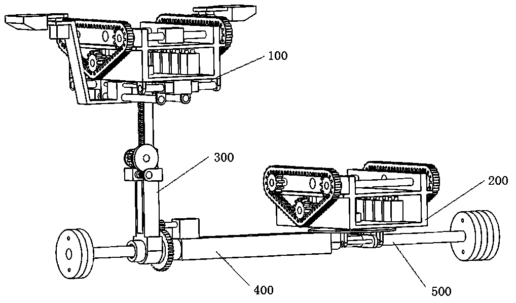 Intelligent orthotropic steel bridge deck fatigue cracking detection robot