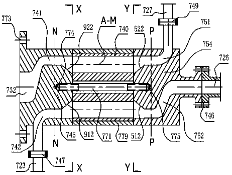 Chromium alloy flange squirrel-cage water-cooled motor type island and reef fresh water making appliance