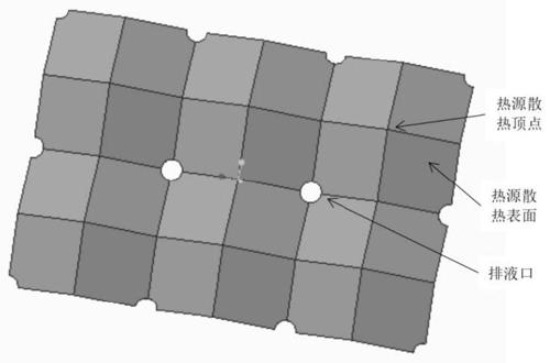 A polyhedron-based array spray cooling surface