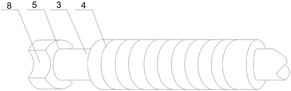 Use method of oil seal removal tool