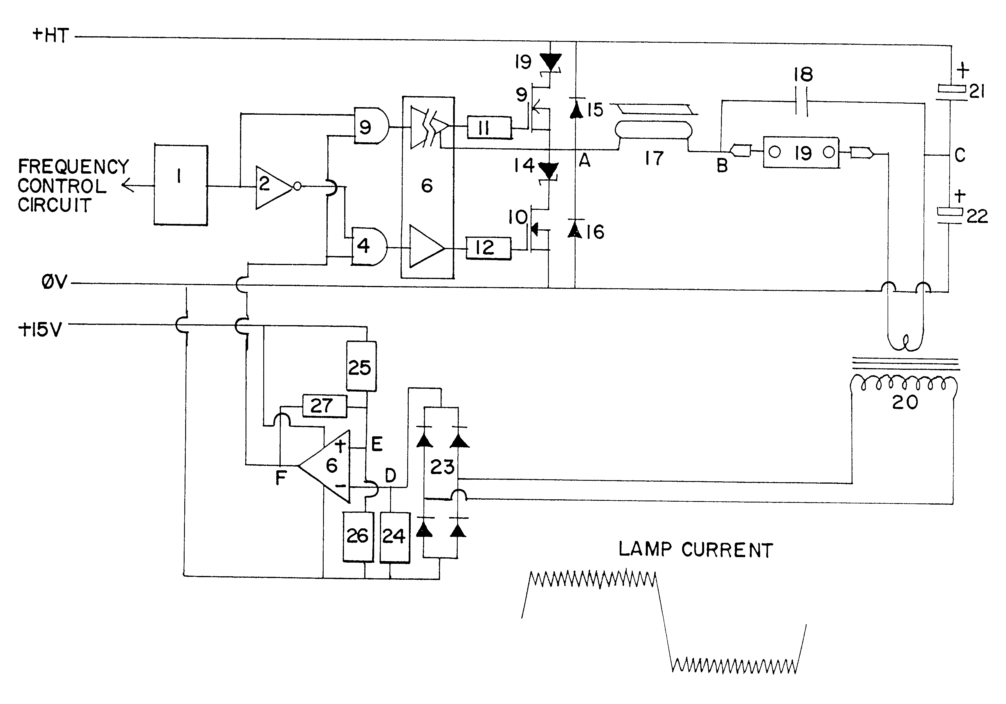 High intensity discharge lamp ballast