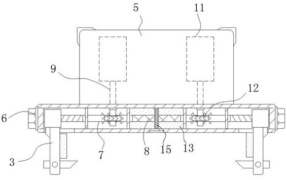 Fabricated building steel structure lap joint component