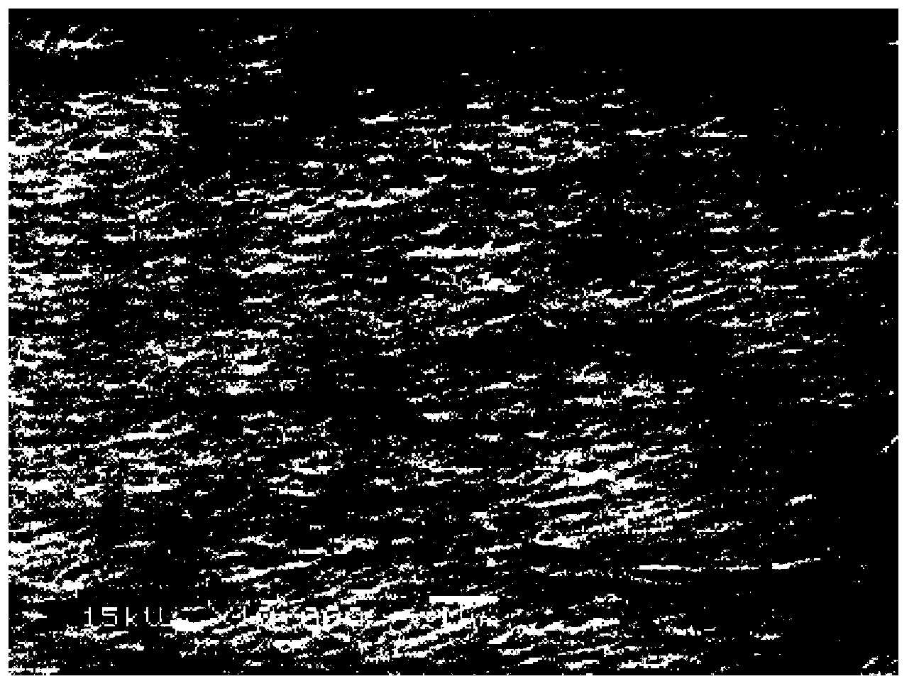 Preparation method of polymer foam material