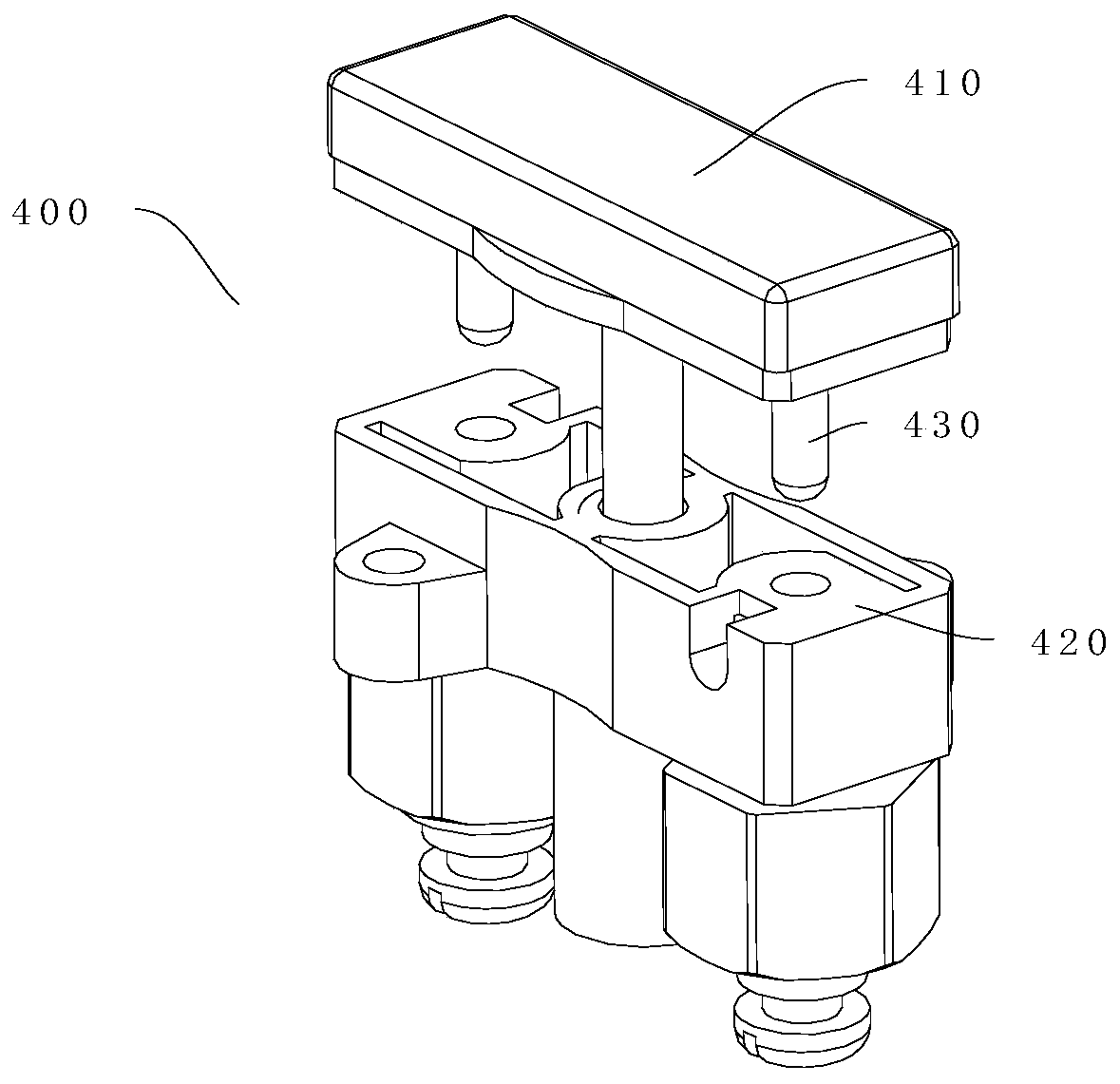 Pressure plate locking device