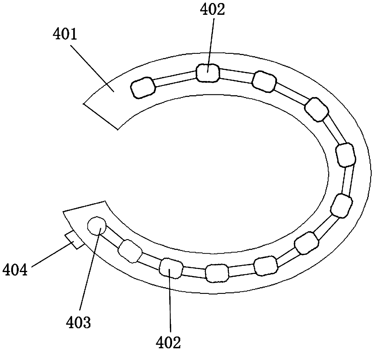 Light supplementing disassembling and assembling tool suitable for universal fastener