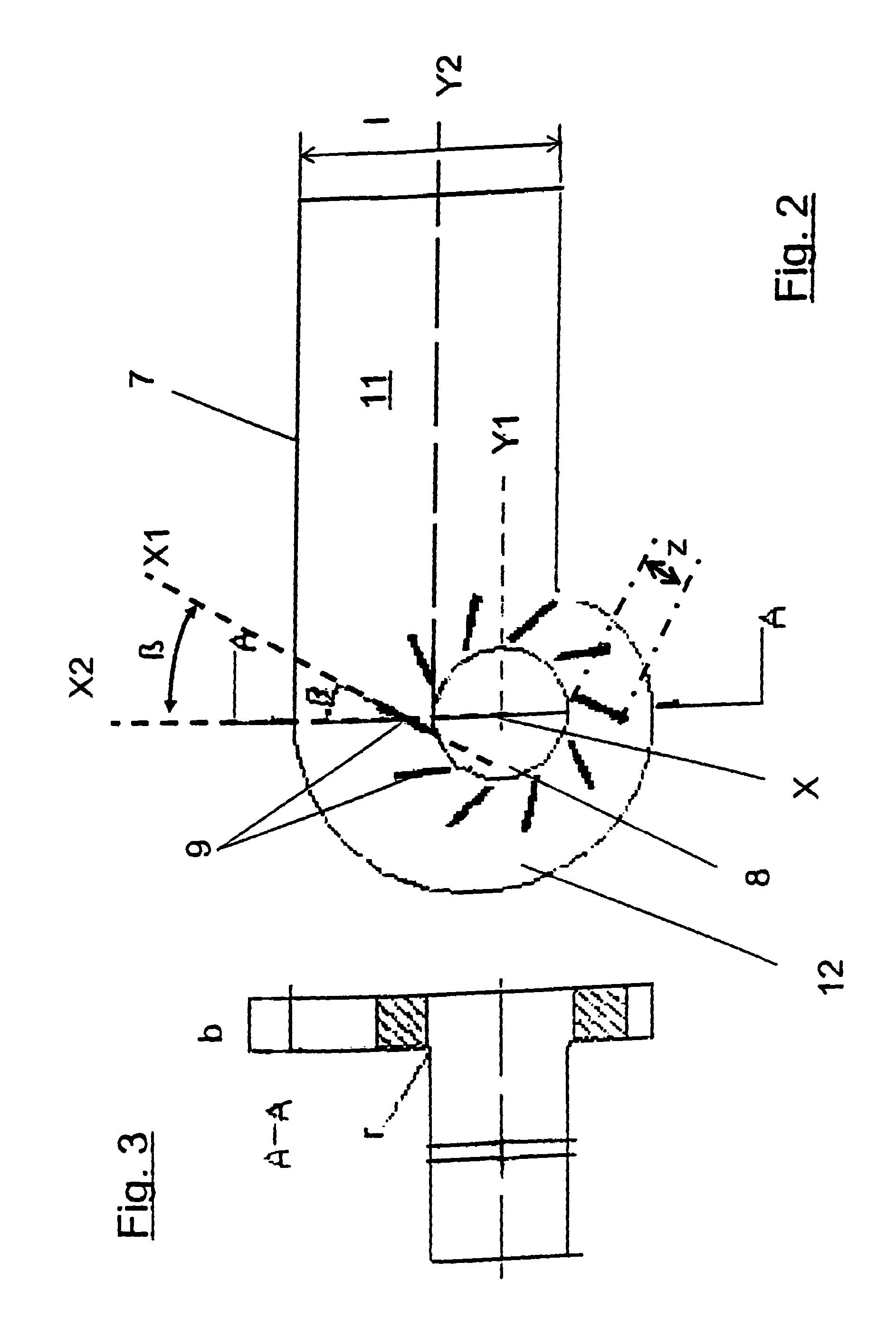 Swirl generator for a radial compressor