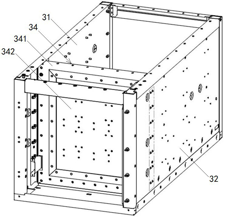 Cable chamber sealing plate assembly, cable chamber and gas insulated switchgear