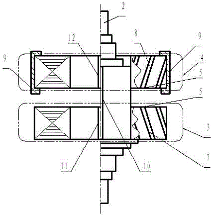 Skewed rotor core and manufacturing method thereof and motor comprising skewed rotor core