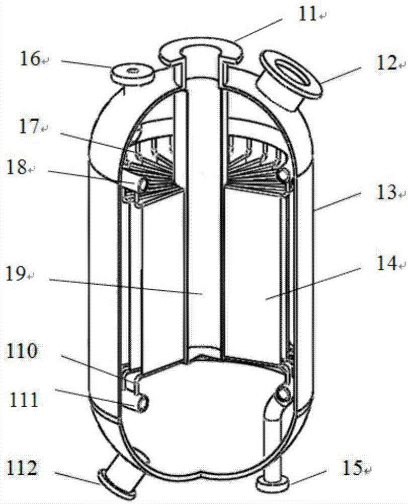 Novel carbonylation reactor for process of producing glycol through synthesis gas