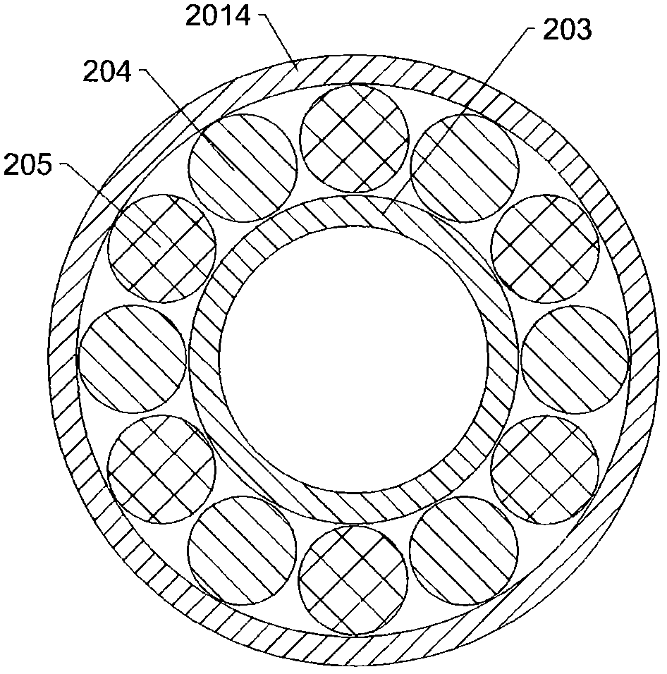 Quick beverage mixing equipment based on rotary jetting principle